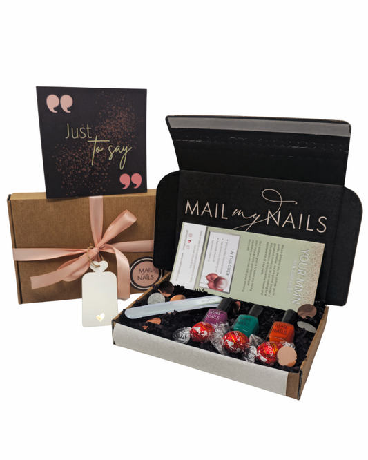 Retro 'Just to say' Nail Polish Gift Set
