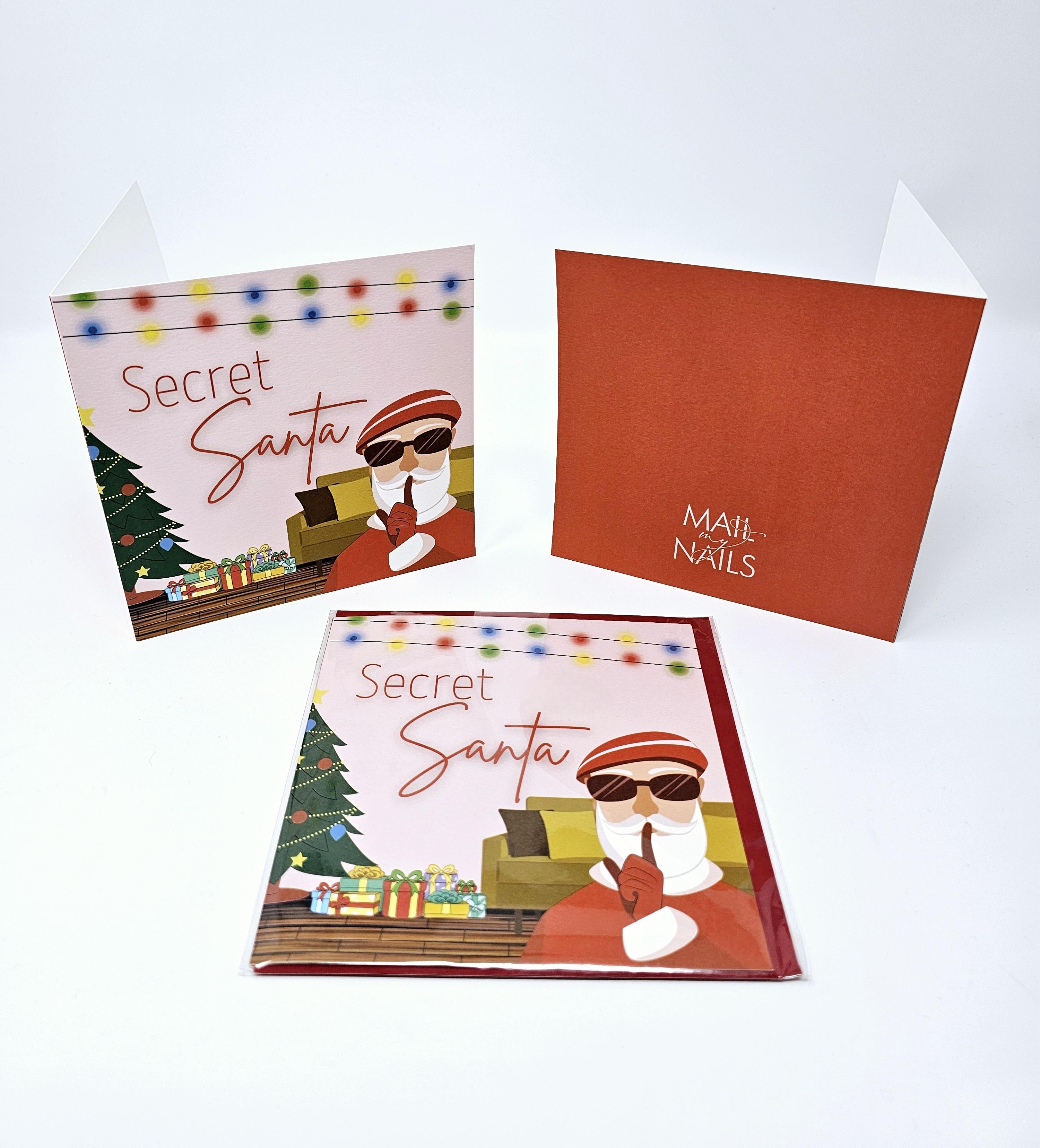 Secret Santa Greeting Card Mailmynails secret-santa-greeting-card-mailmynails
