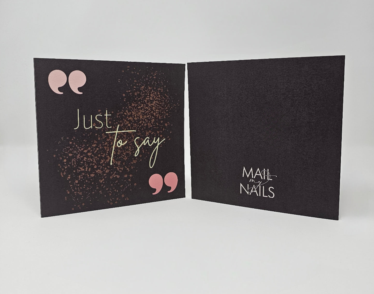 Pink Nude 'Just to say' Nail Polish Gift Set