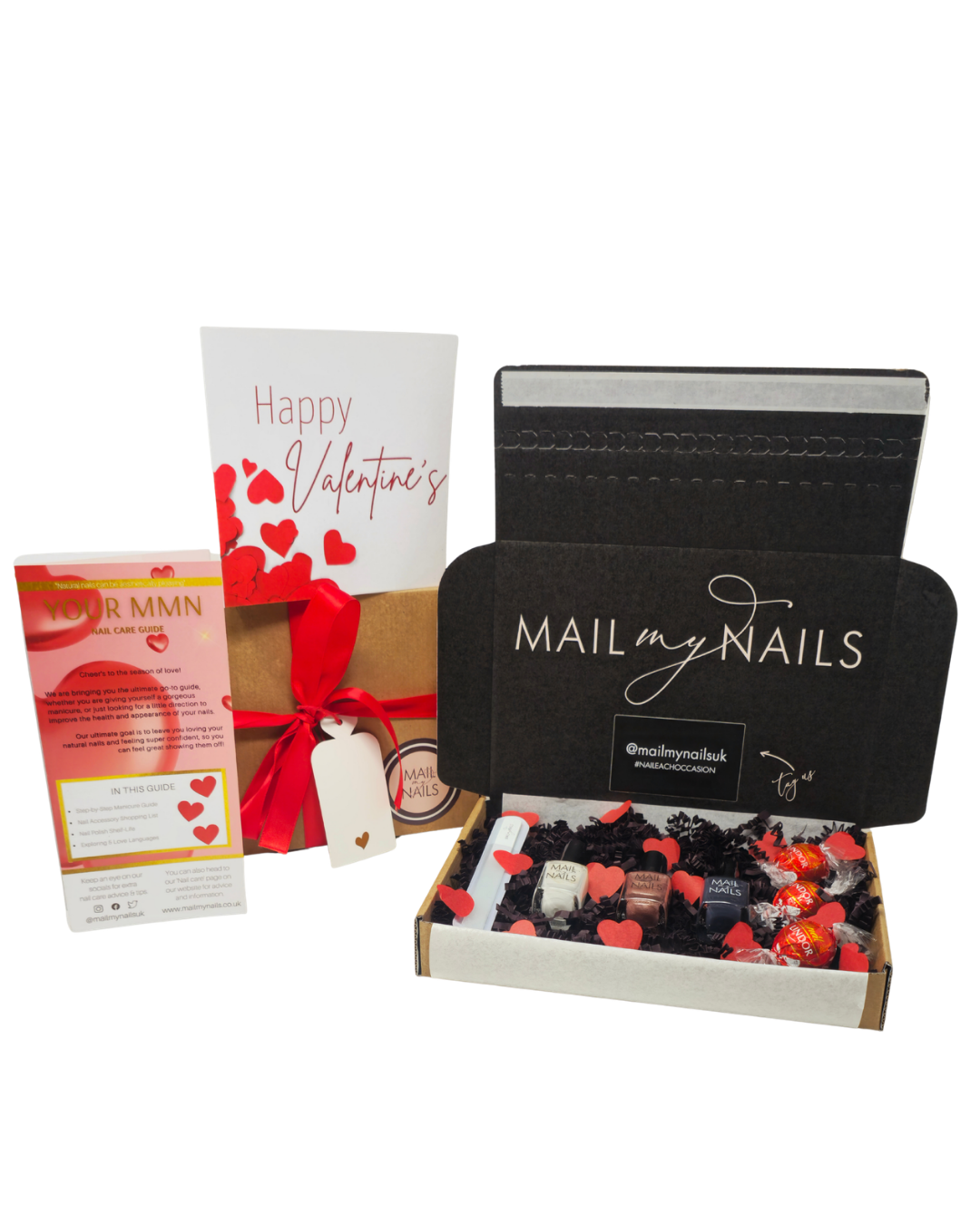 Midnight Glow Valentine's Nail Polish Gift Set