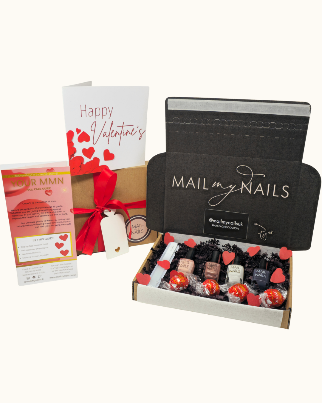 Midnight Glow Valentine's Nail Polish Gift Set