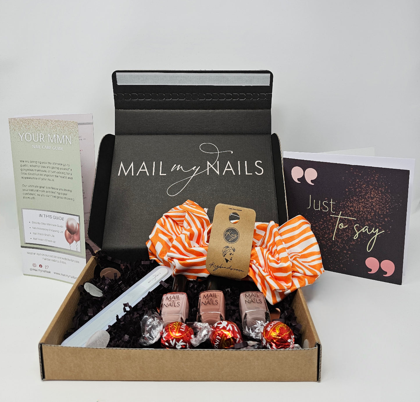 Pink Nude 'Just to say' Nail Polish Gift Set