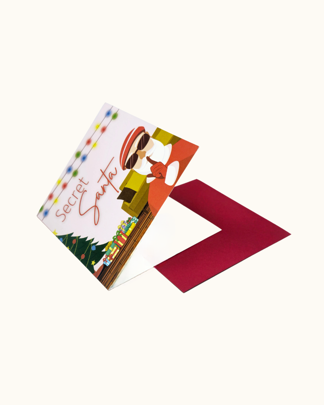 Secret Santa Greeting Card