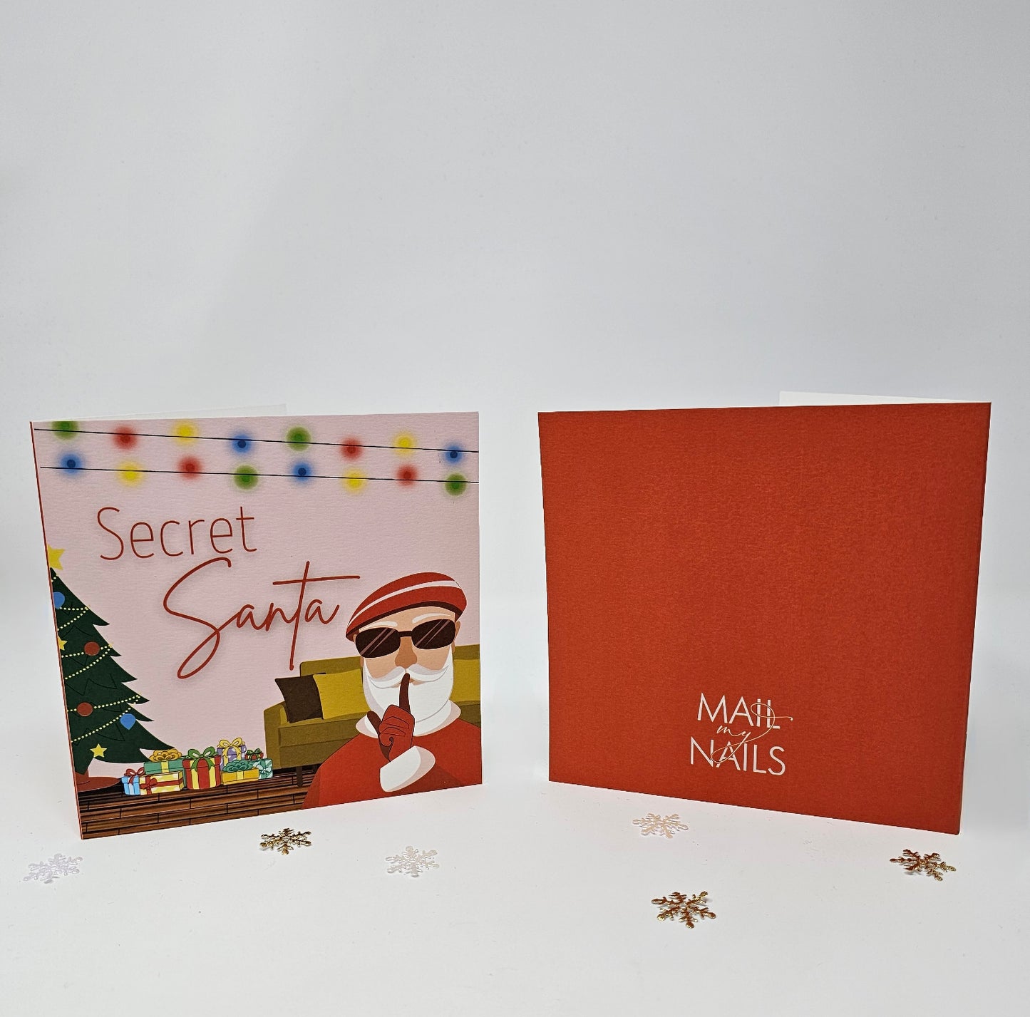 Secret Santa Christmas Nail Polish Gift Set